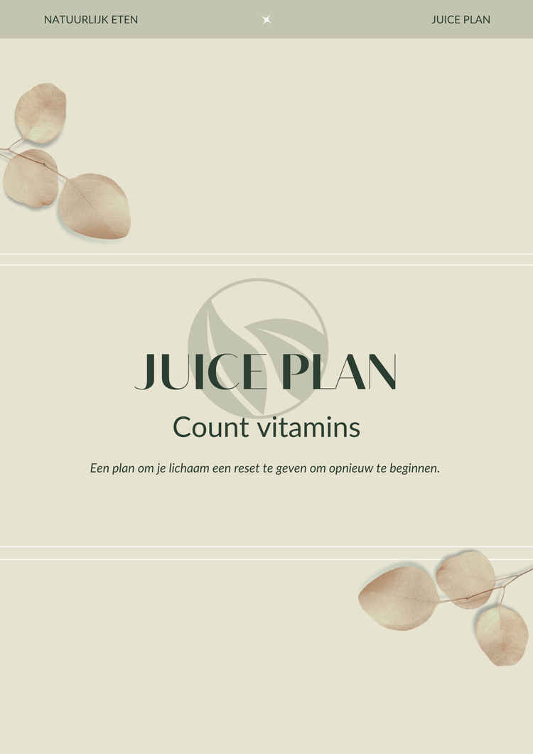 JUICE PLAN