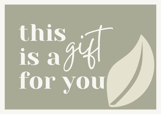 Cadeaubon - Natuurlijk eten